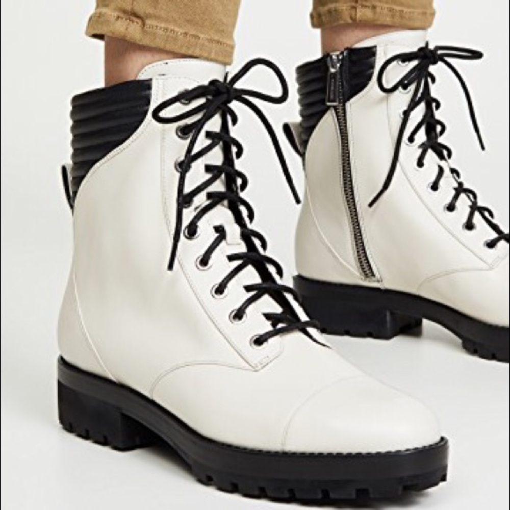 NWT Michael Kors Bastian Combat Boots